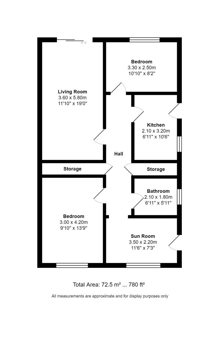 Garstang Road, Southport PR9, 2 bedroom semidetached bungalow for sale