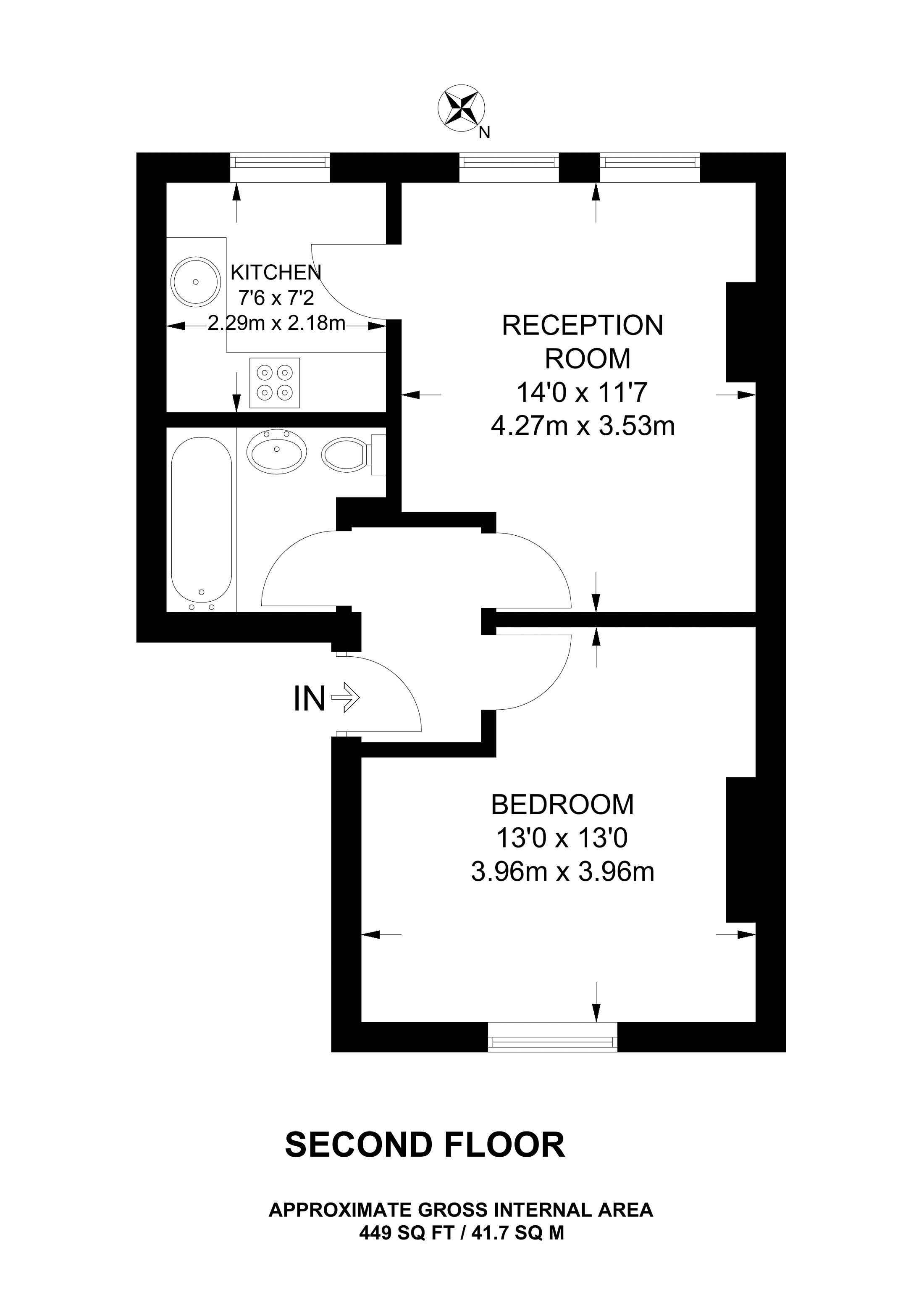 1 Bedrooms Flat for sale in Lennard Road, Central Croydon CR0