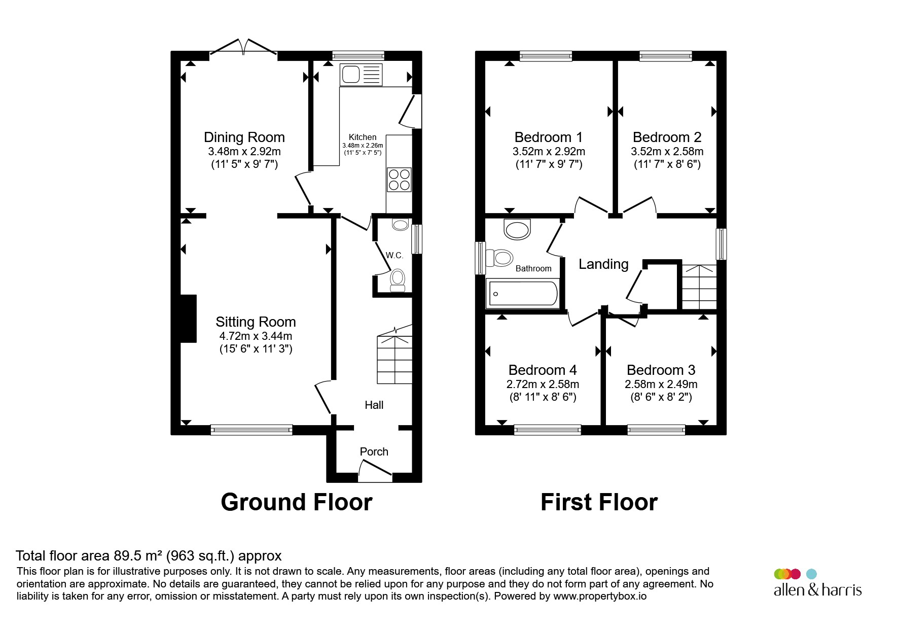8, Fir Grove, Calne floorplan