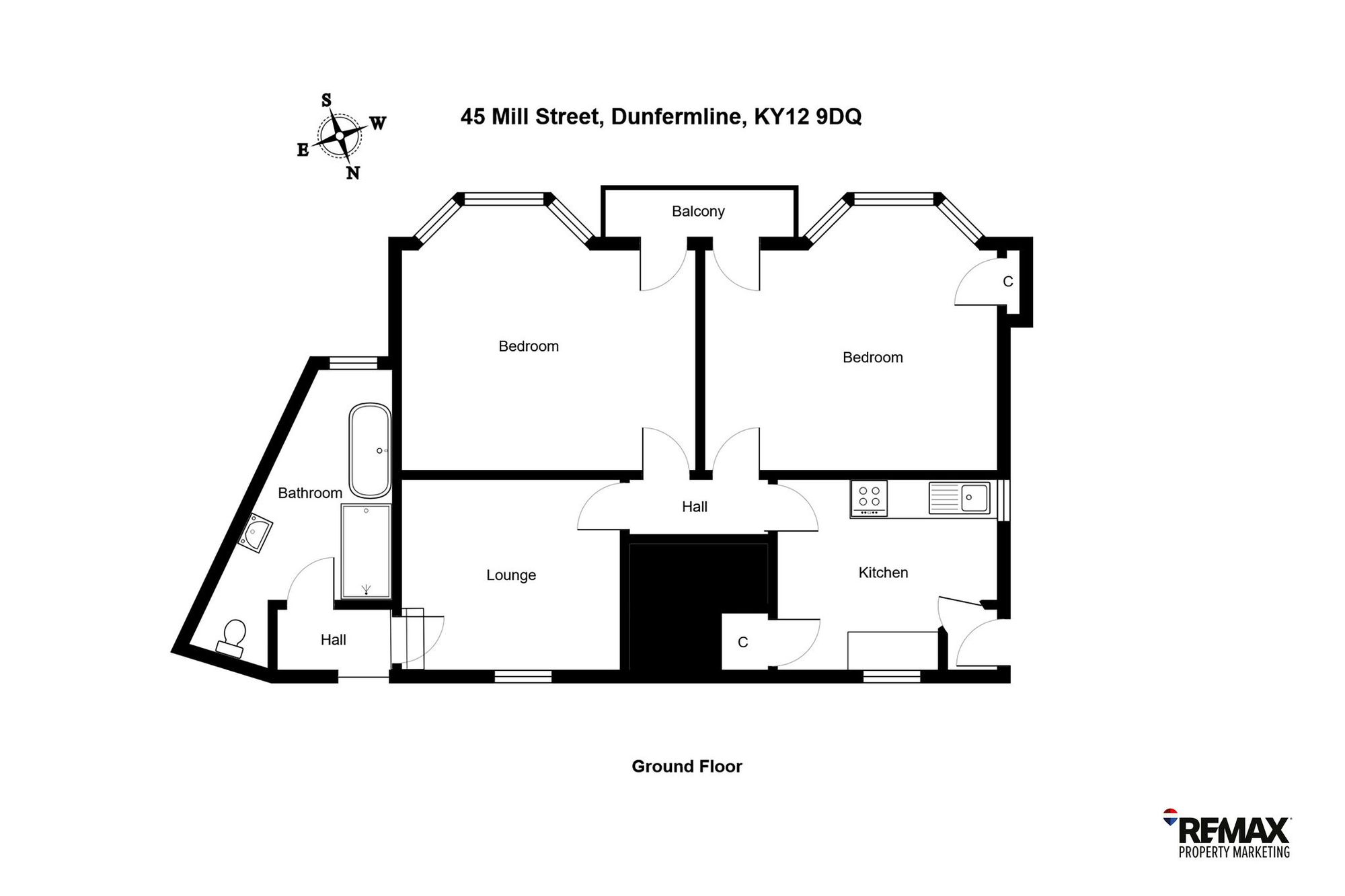 45 Mill Street, Dunfermline floorplan