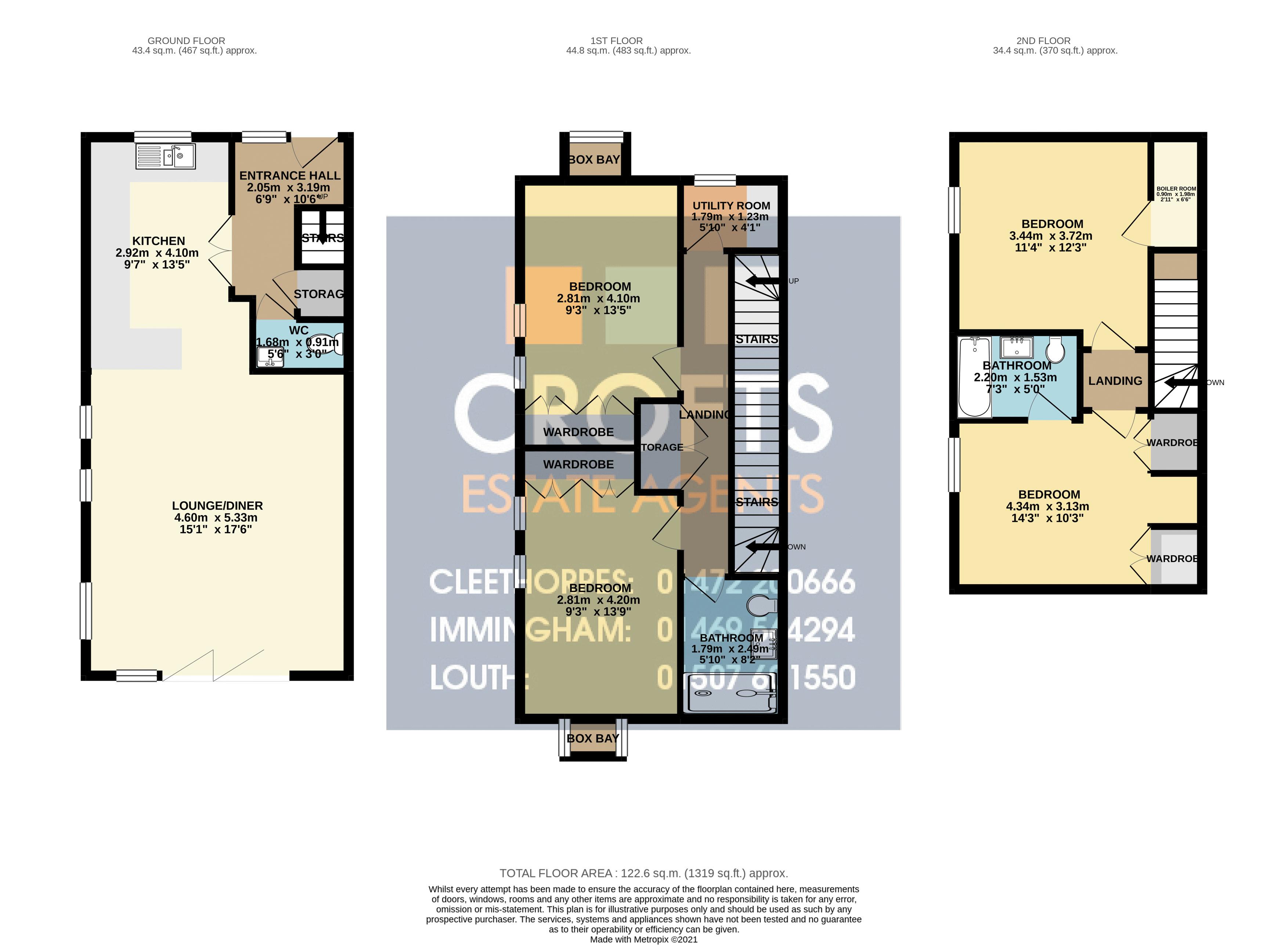 4 The Curve, Welholme Avenue, Grimsby floorplan