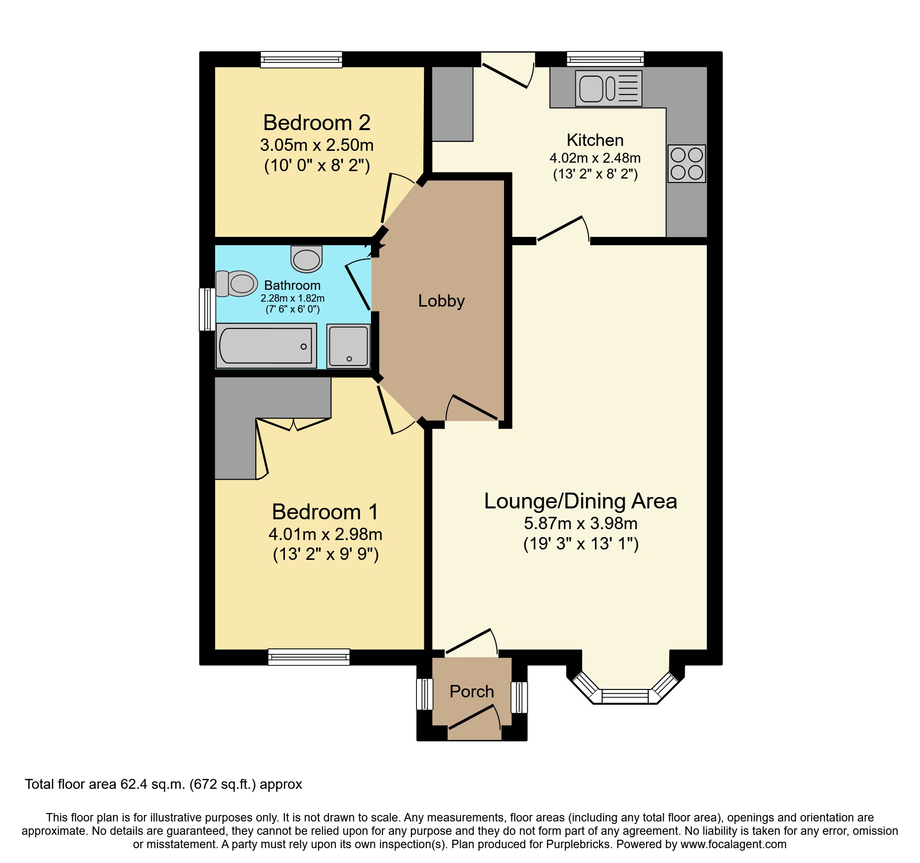327, Claremount Road, Halifax floorplan