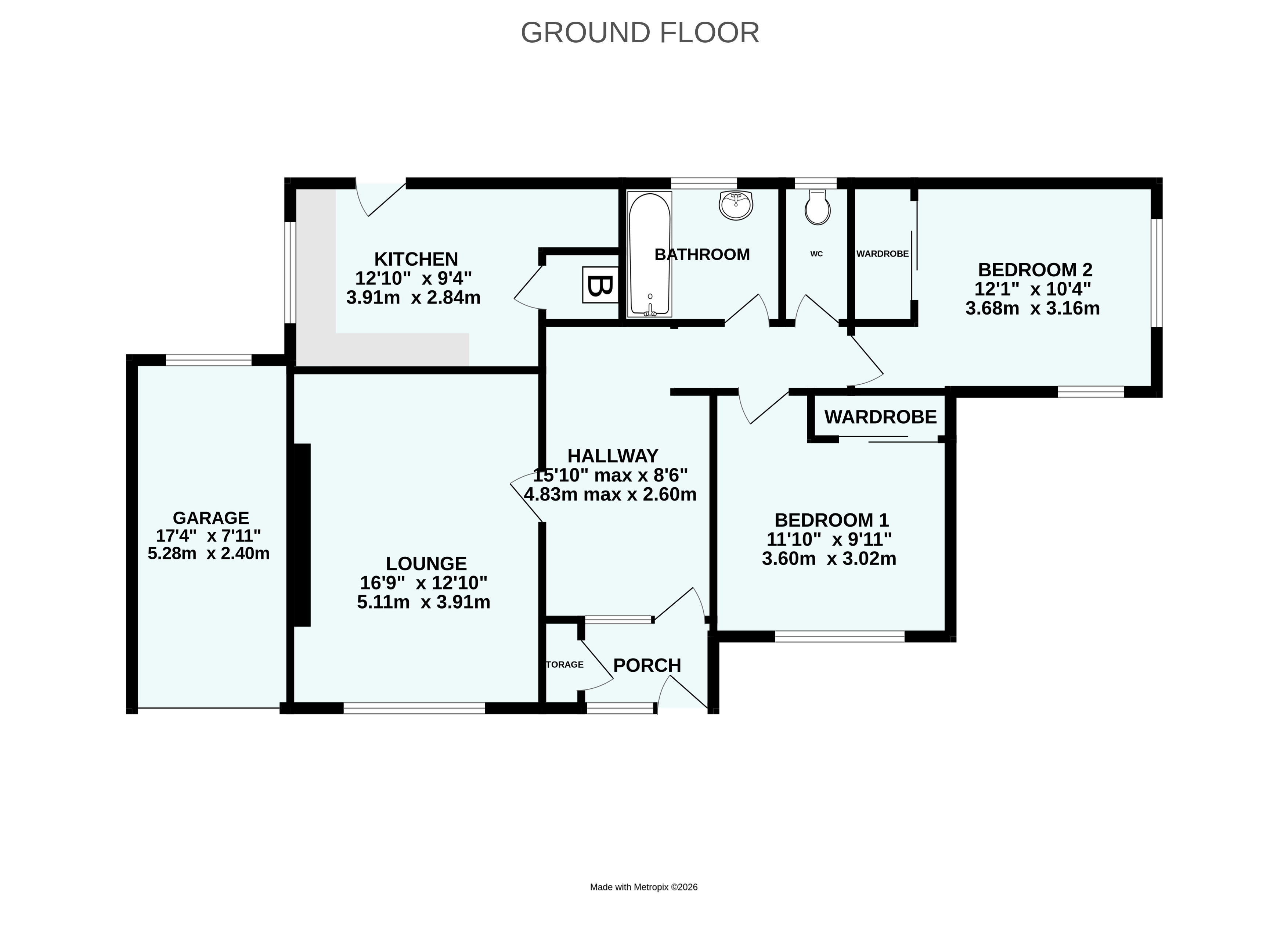 Patterdale,, Shirburn Road, Devon floorplan