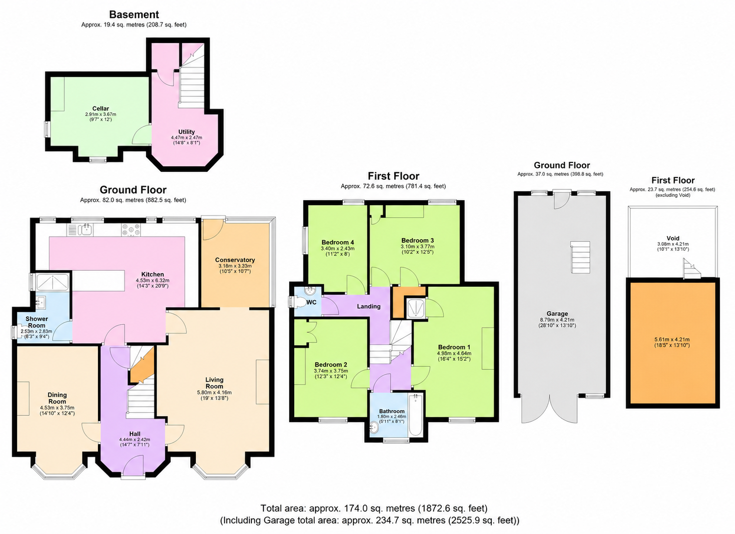 Hazeldene Lodge, 48, Aldenham Road, Hertfordshire floorplan