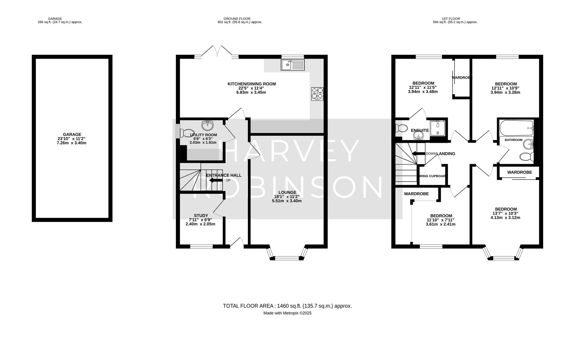 50 Collings Crescent, Biggleswade floorplan
