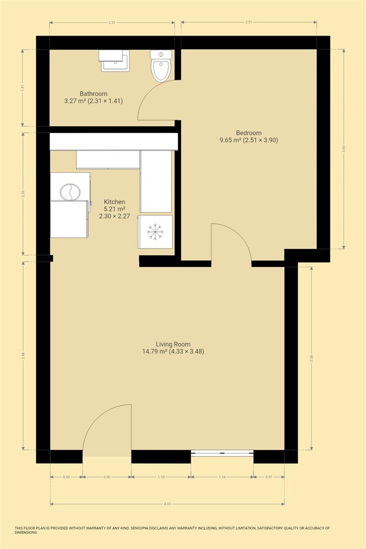 3, Holyrood Street, Chard floorplan