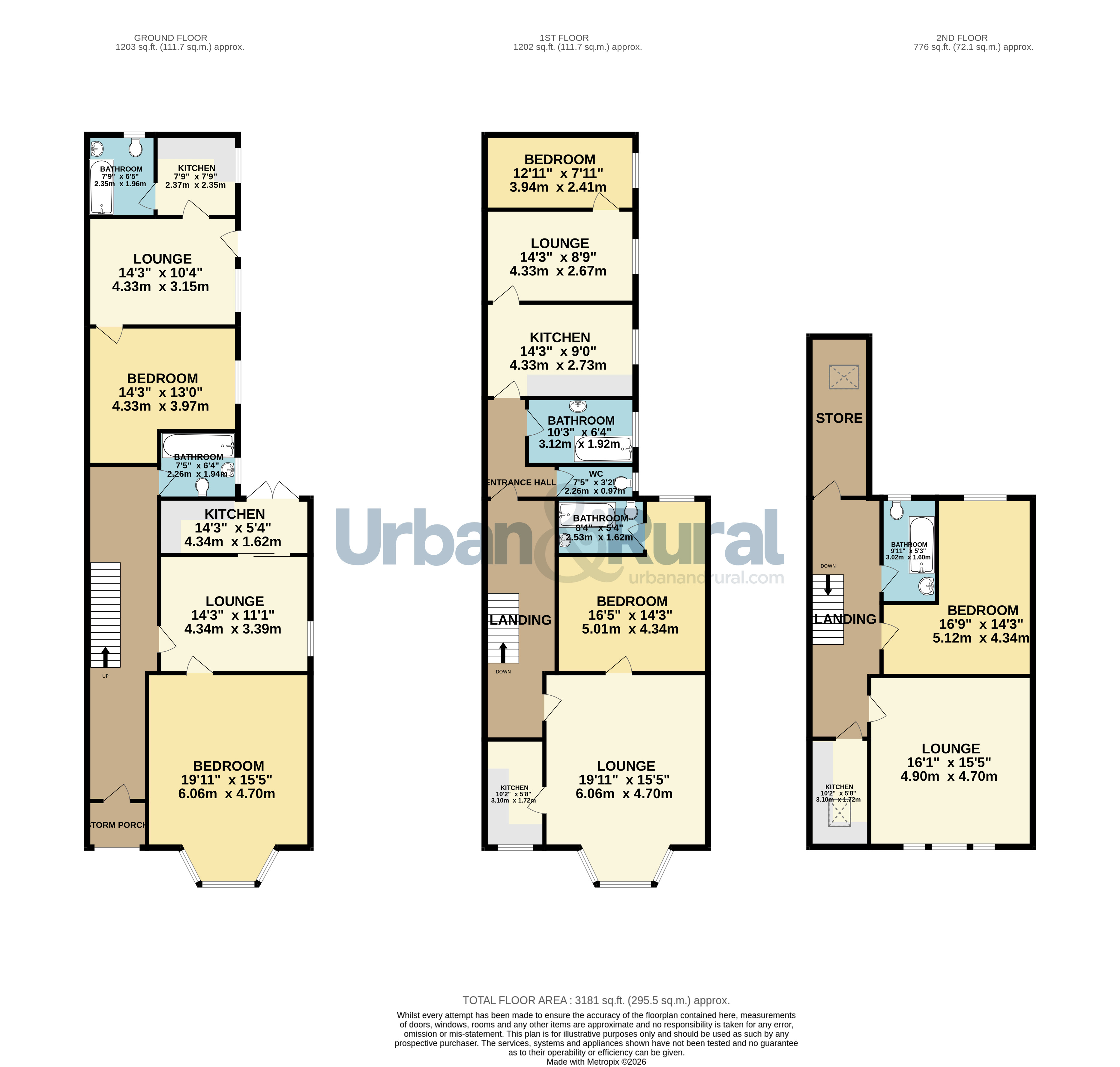 4, Bushmead Avenue, Bedfordshire floorplan