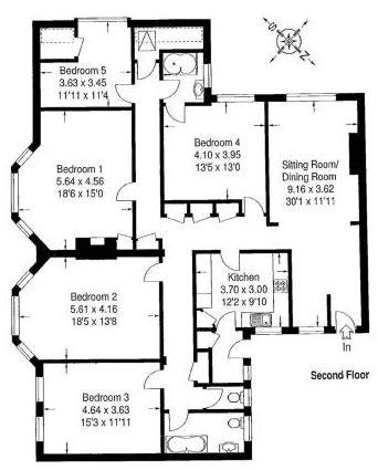 5 Bedrooms Flat to rent in Park Road, London NW8