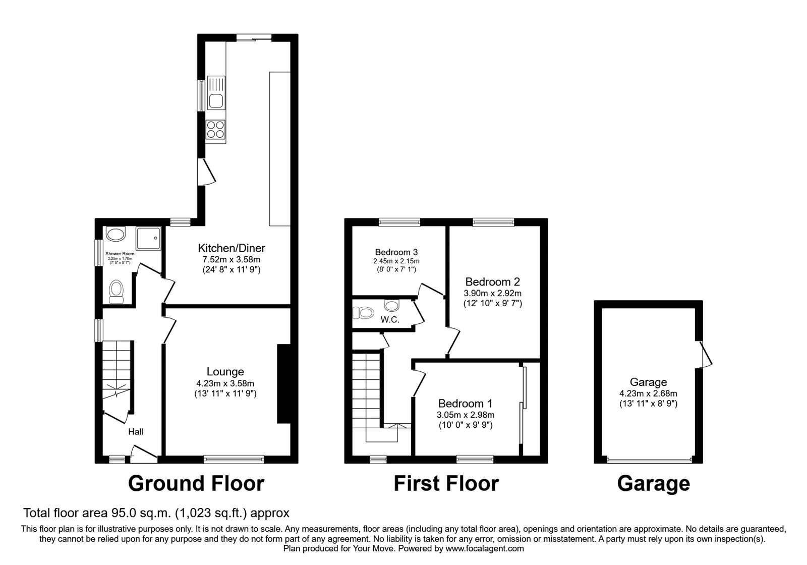 30, Chestnut Road, Lincoln floorplan