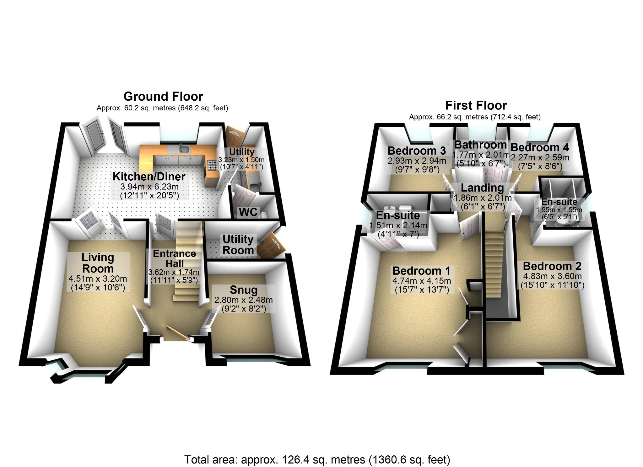 26 Canon Ward Way, Haslington, Cheshire floorplan