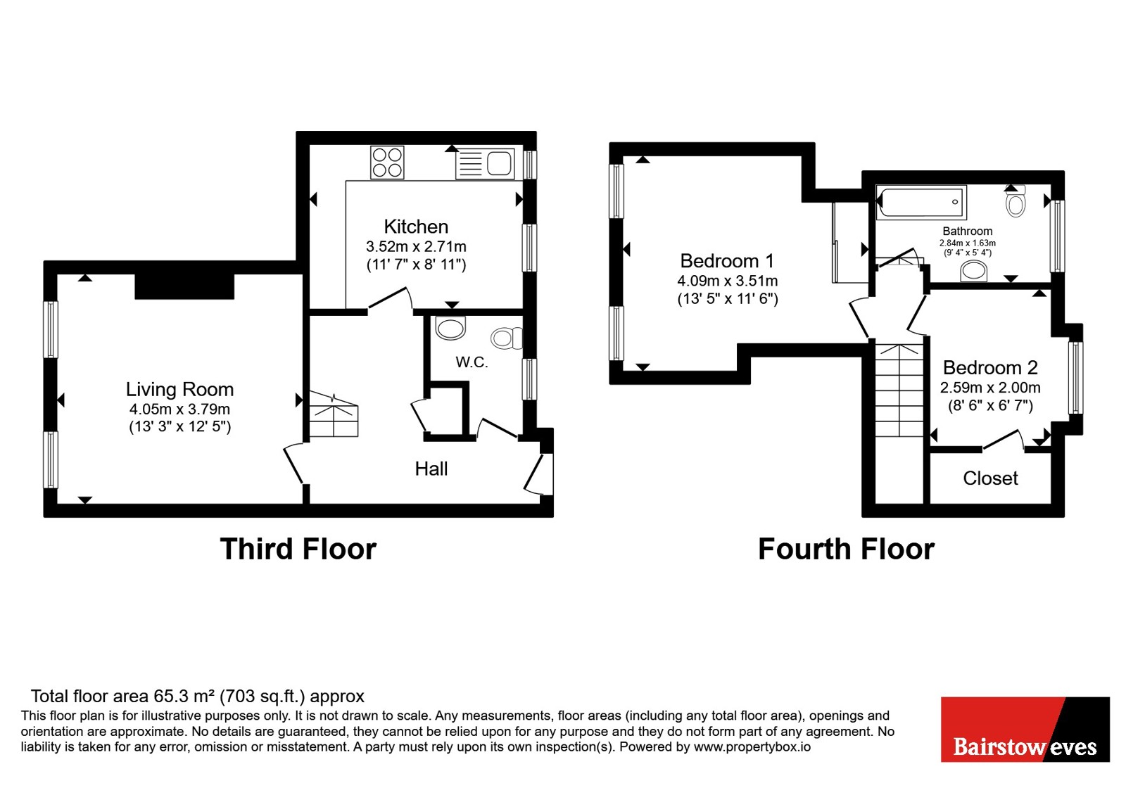 Flat 76 White House,, Vicarage Crescent, London floorplan