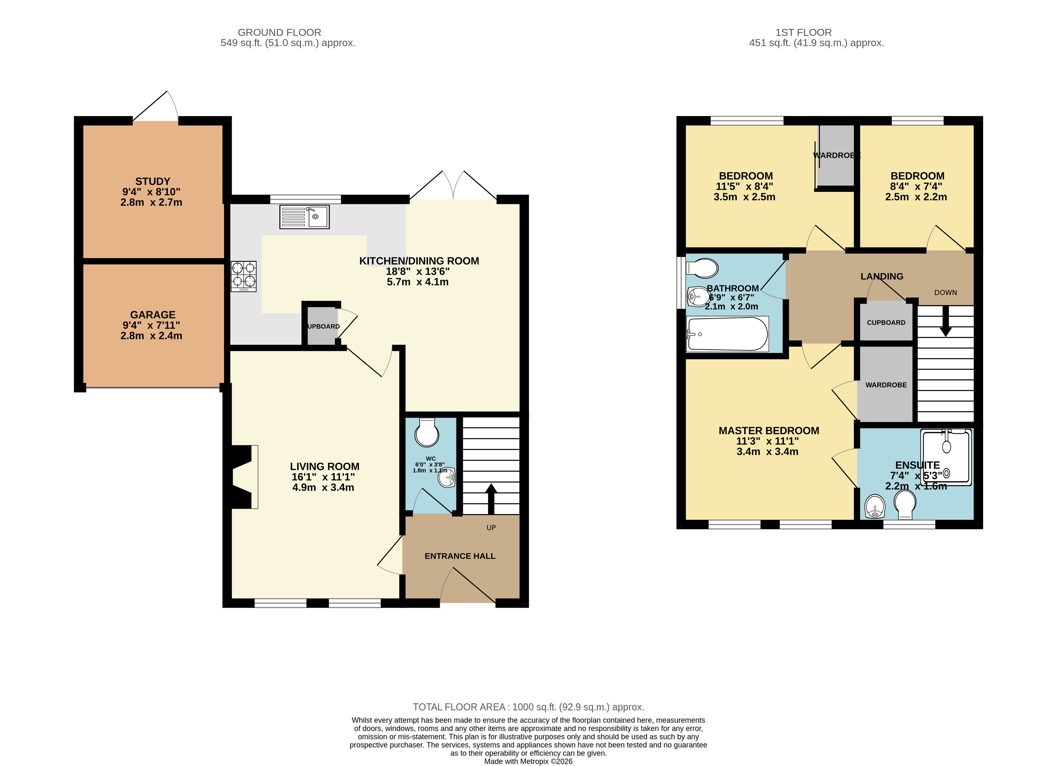 29, Printers Drive, Stockport floorplan