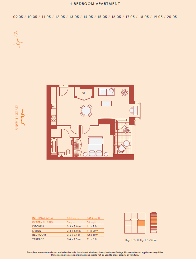 The HiLight, Battersea floorplan