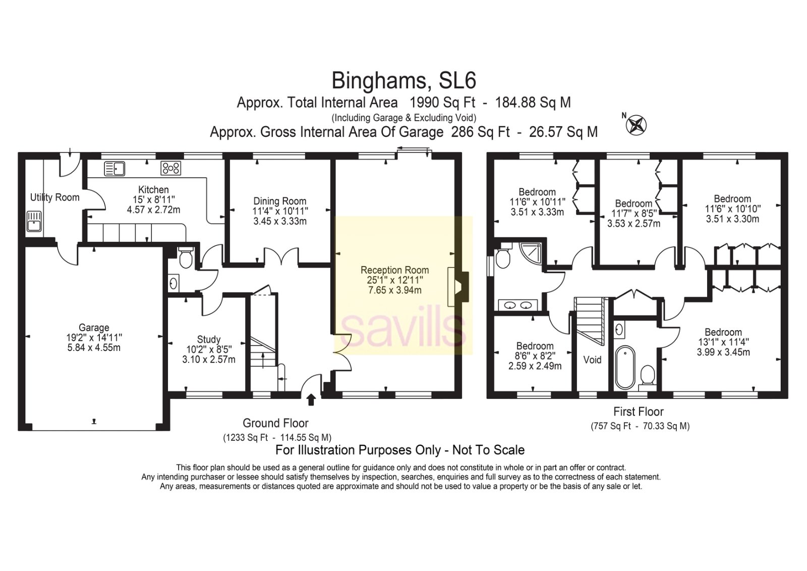 25, The Binghams, Berkshire floorplan