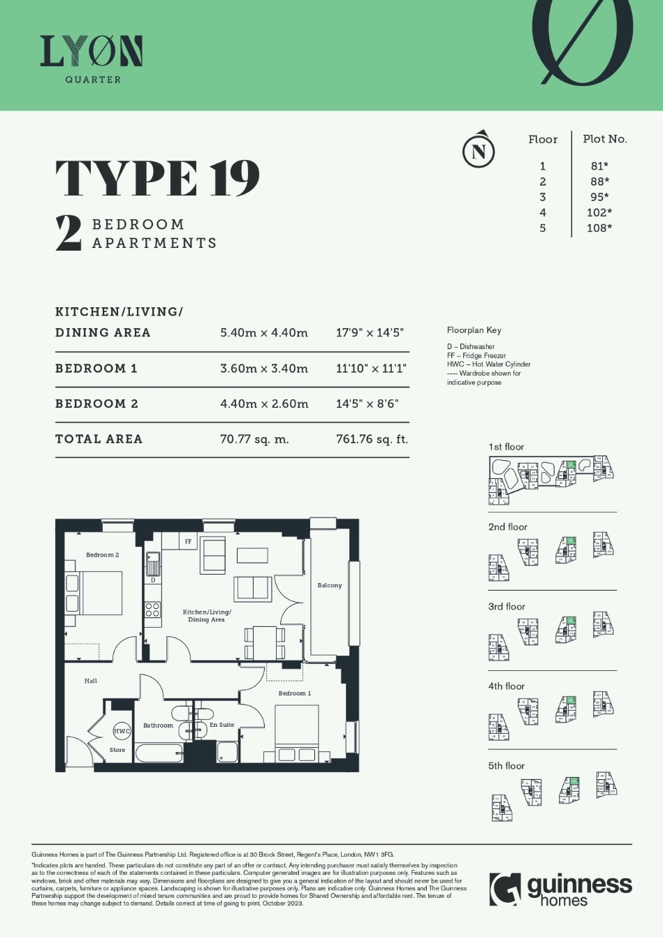 Plot 81, Lyon Quarter, Lyon Place floorplan