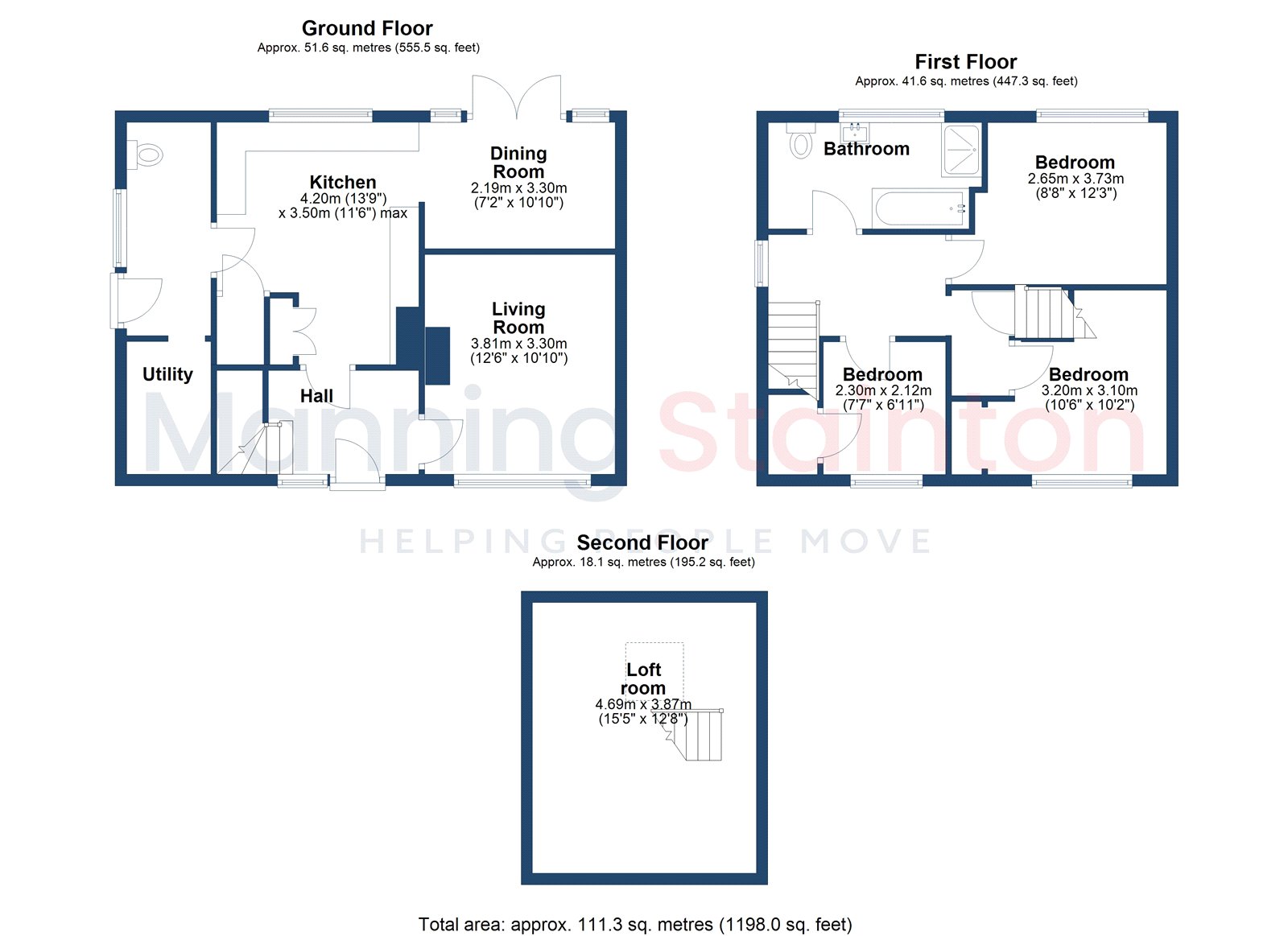42, Lingfield Approach, West Yorkshire floorplan