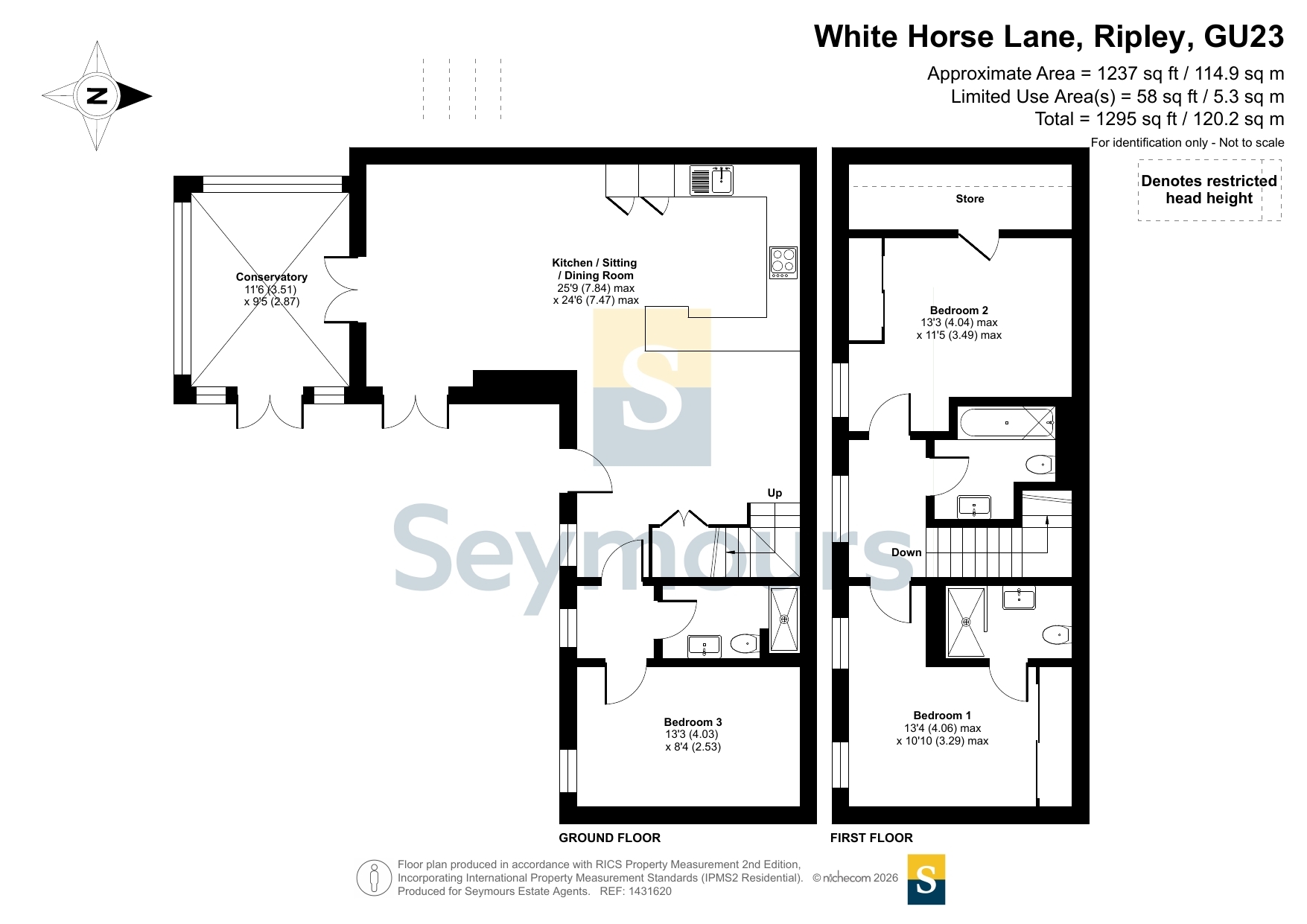 4 White Horse Barns,, White Horse Lane, Surrey floorplan