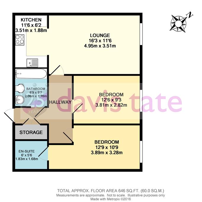 2 Bedrooms Flat to rent in The Meridian, Kenavon Drive, Reading RG1