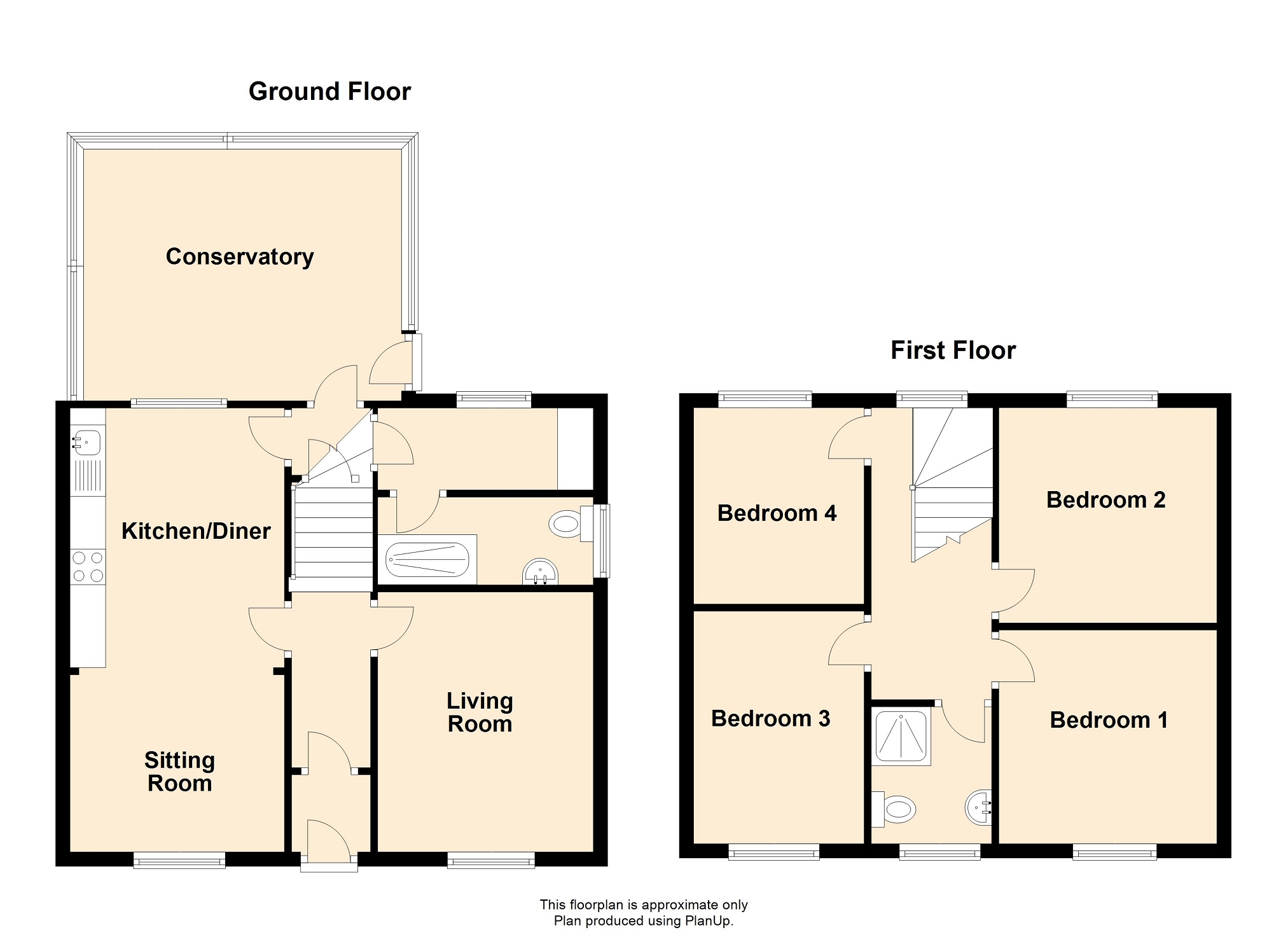 23, New Road, Ystradowen floorplan