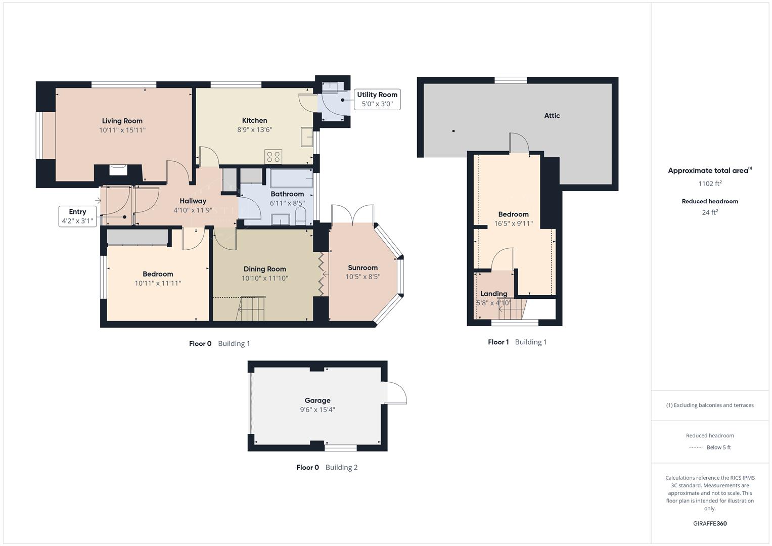 6, Denis Road, Burbage floorplan