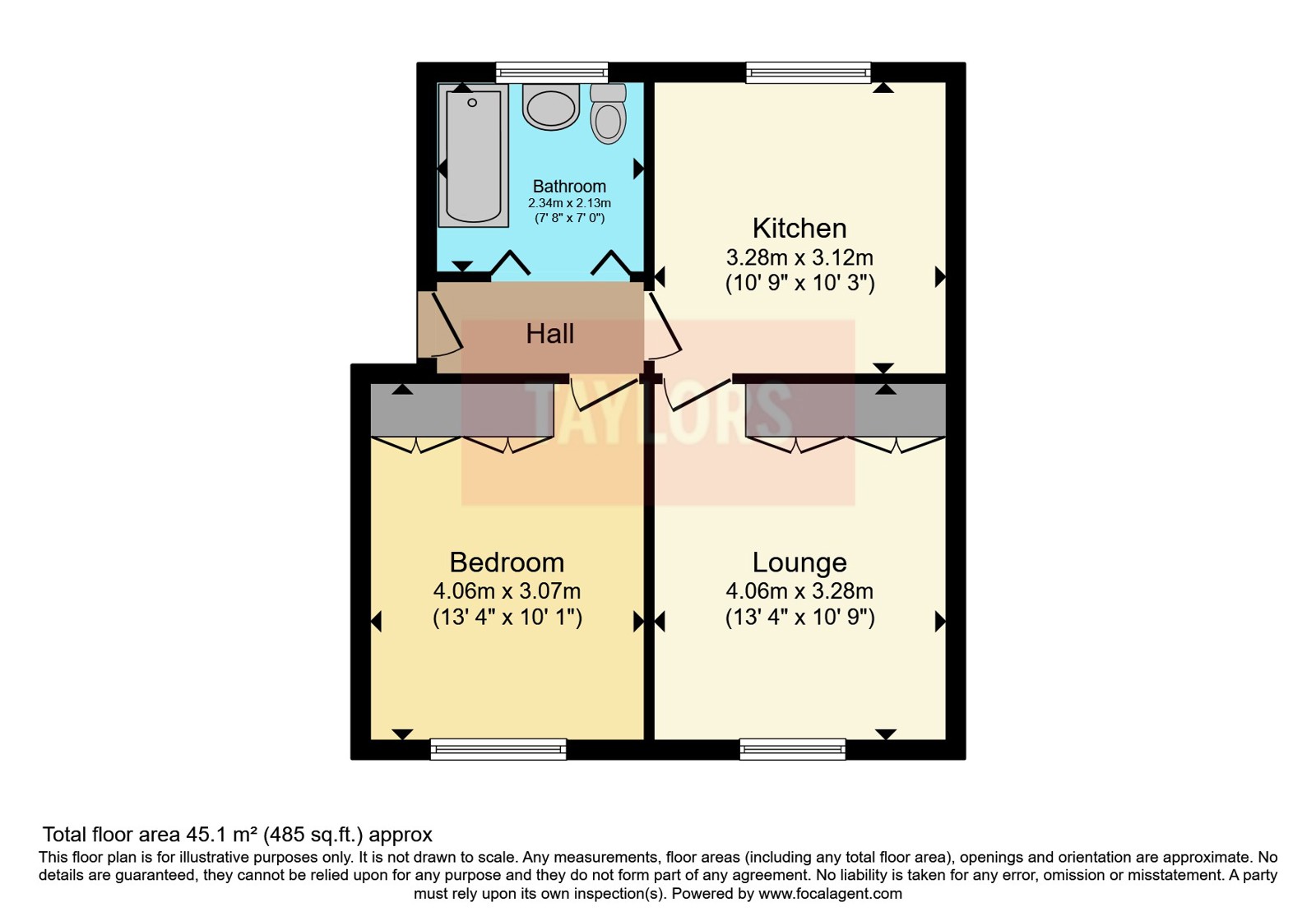 10 Harrowden Court,, Harrowden Road, Bedfordshire floorplan