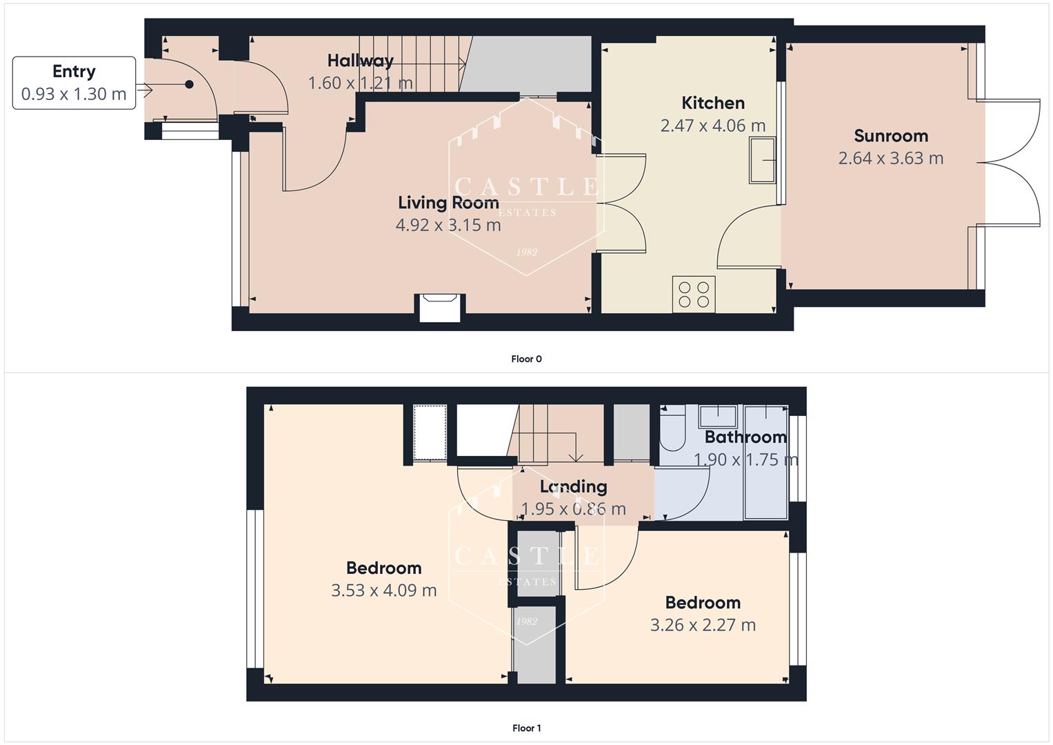 Twycross Road, Burbage, Hinckley LE10, 2 bedroom town house for sale