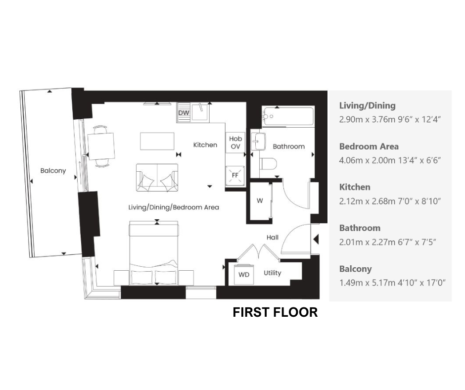 Plot A2, Siena House, City Angel, London, Ec1v floorplan