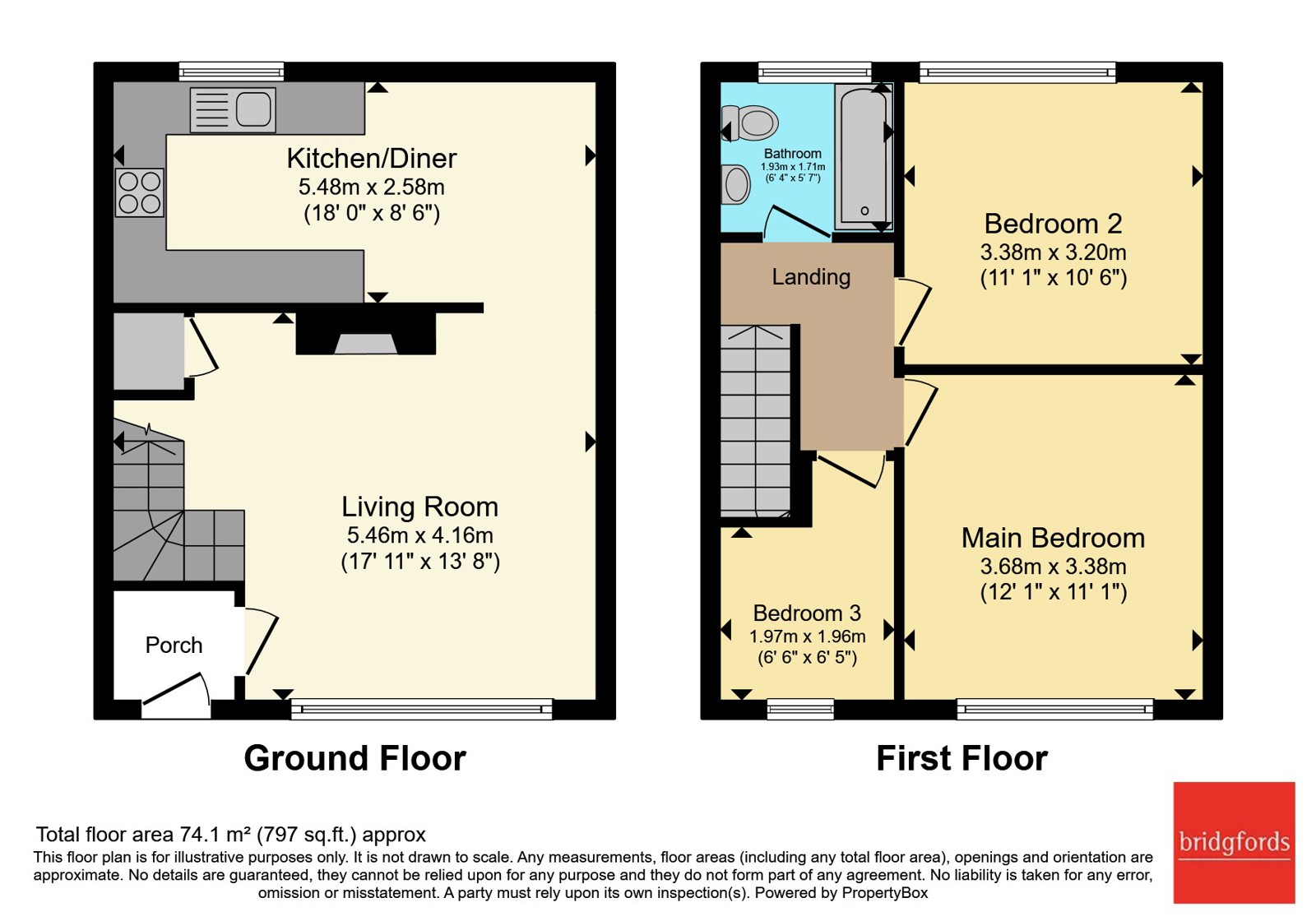 59, Heys Avenue, Swinton floorplan