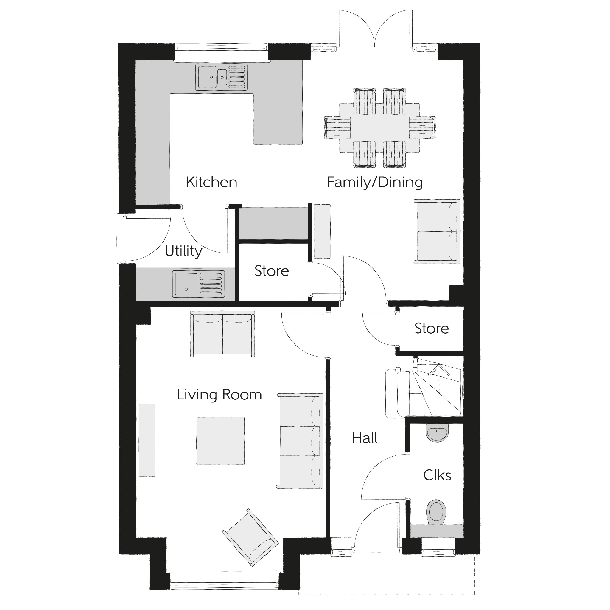 113, Easington Lane, Easington Lane floorplan