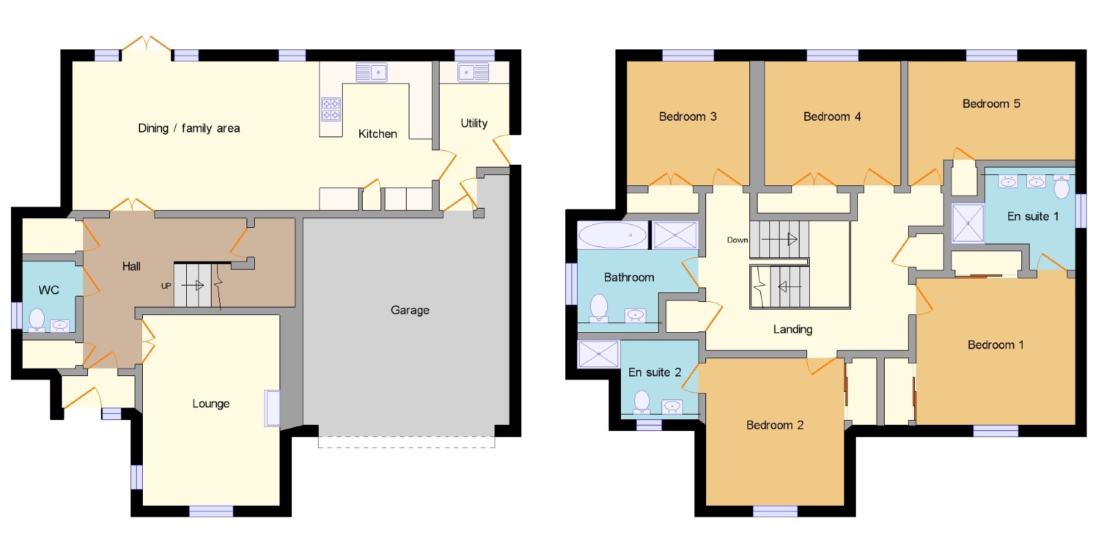 5 Bedrooms Detached house for sale in Glen Douglas Drive, Craigmarloch, Cumbernauld, North Lanarkshire G68