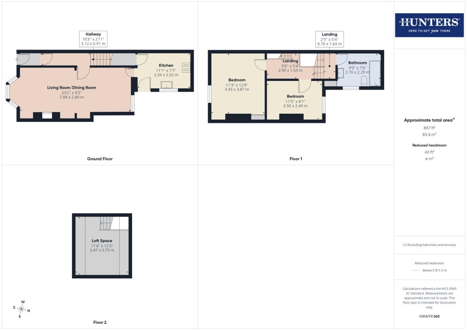 42, Spring Bank, Scarborough floorplan