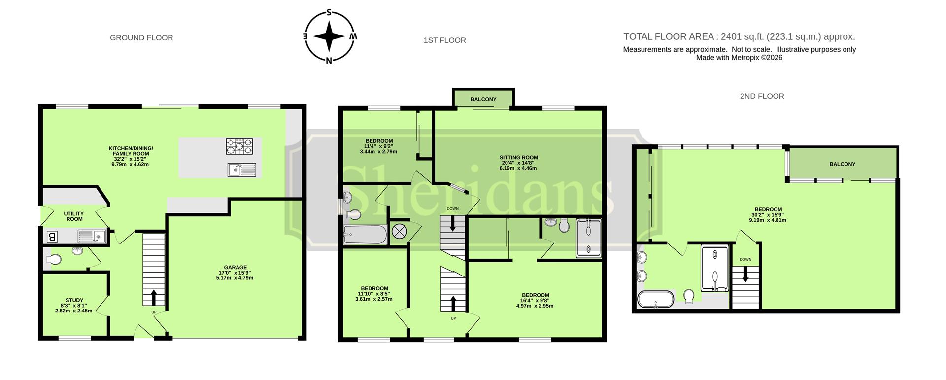 13 Merchants Place, Risbygate Street, Bury St Edmunds floorplan