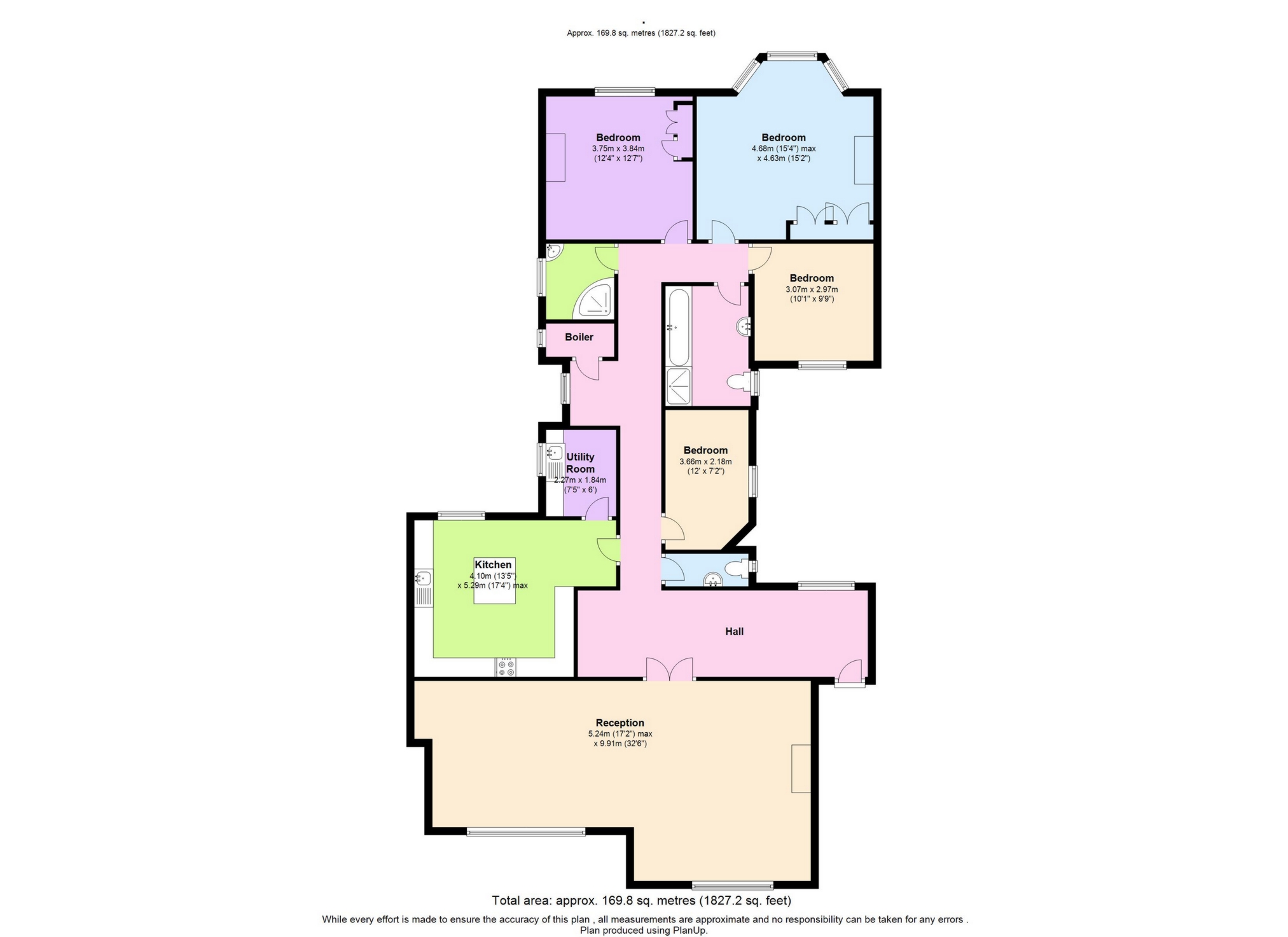 4 Bedrooms Flat to rent in Buckingham Mansions, West End Lane, West Hampstead NW6