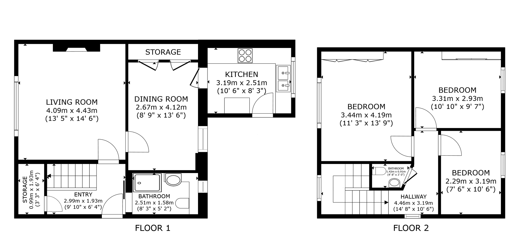 10, Riverside Drive, Stirling floorplan