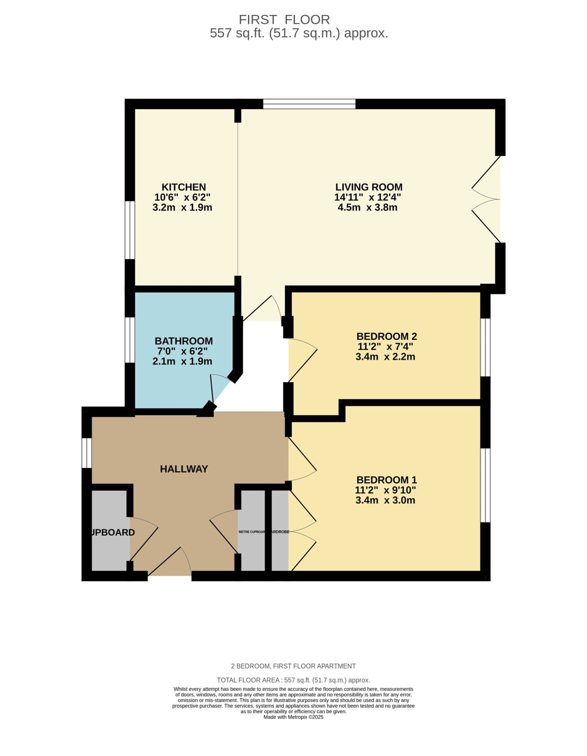 Apt 3, 78 Brompton Road, Leicester floorplan