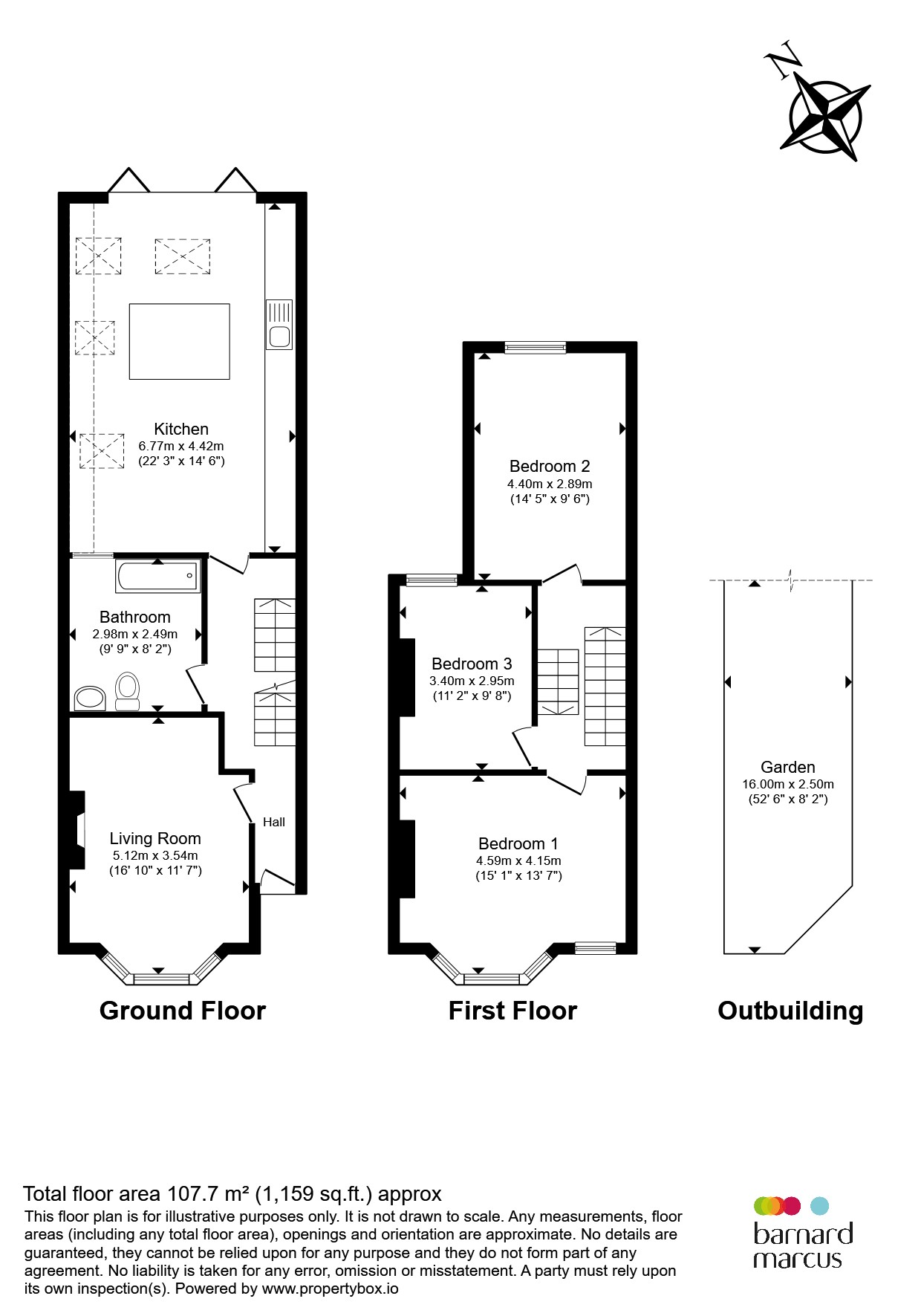 102, Salisbury Road, Barnet floorplan