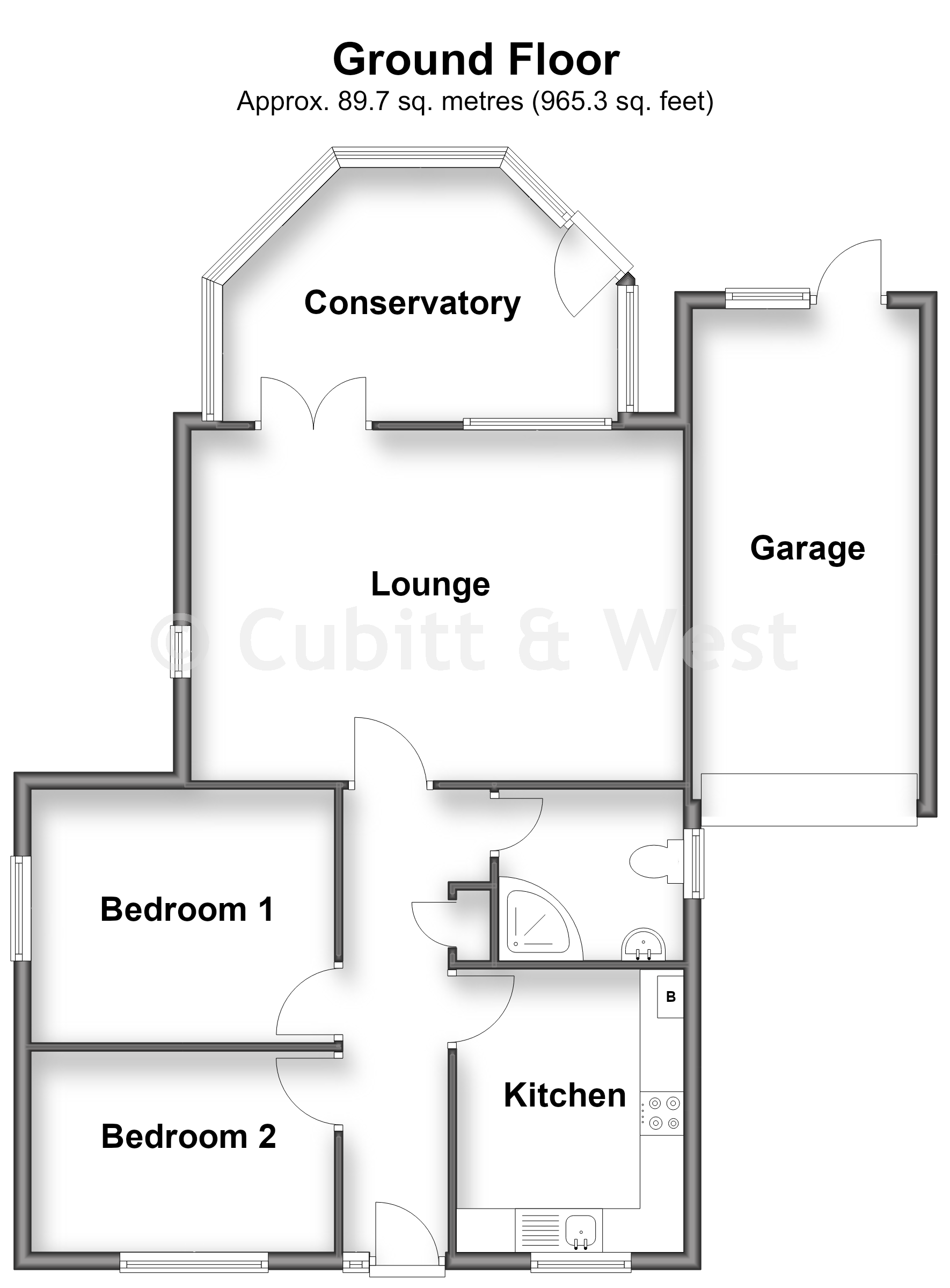 Meadowside, Barnham Road, Eastergate floorplan