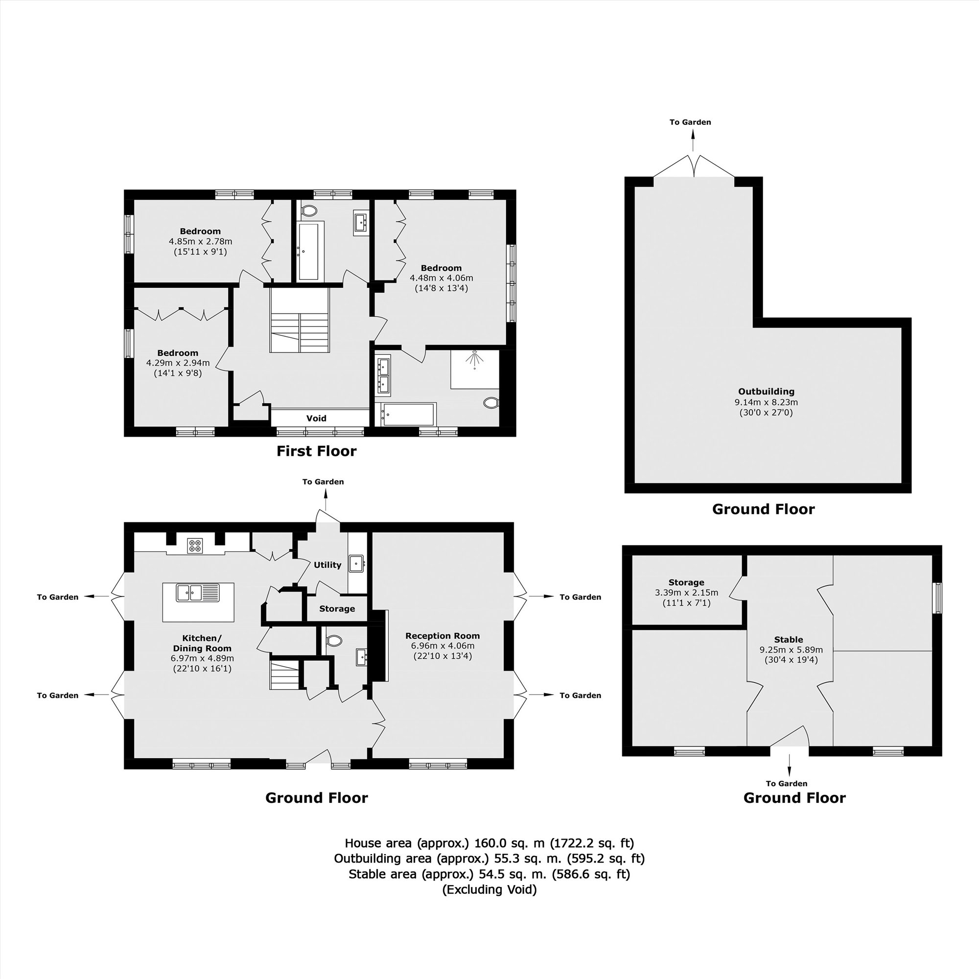 The Barn, Mays Green, Cobham floorplan