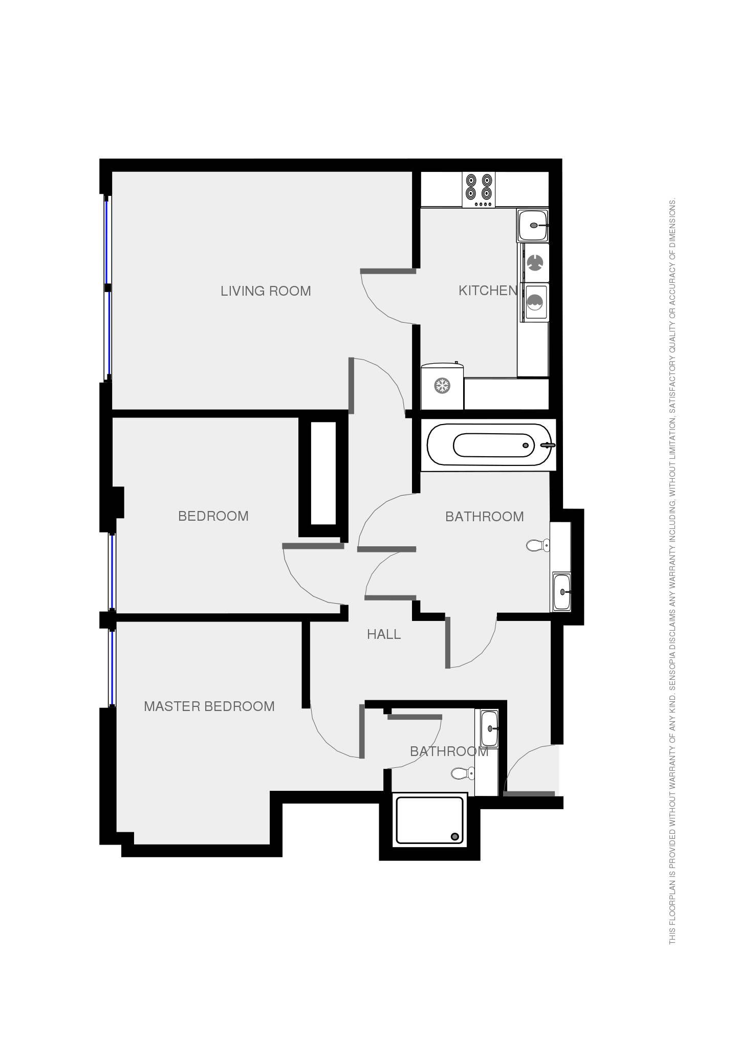 713, Alexandria, Victoria Wharf, Cardiff floorplan