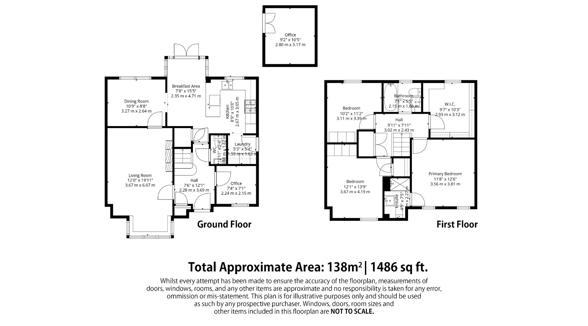 28, Acacia Way, Edwalton floorplan