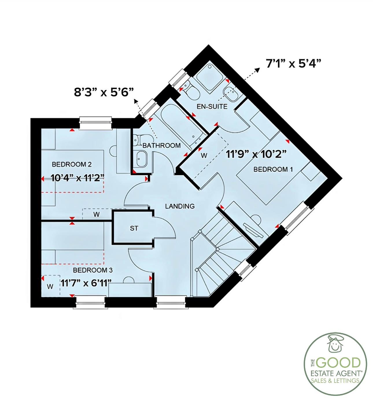 33, Primrose Way, Wilsmlow floorplan