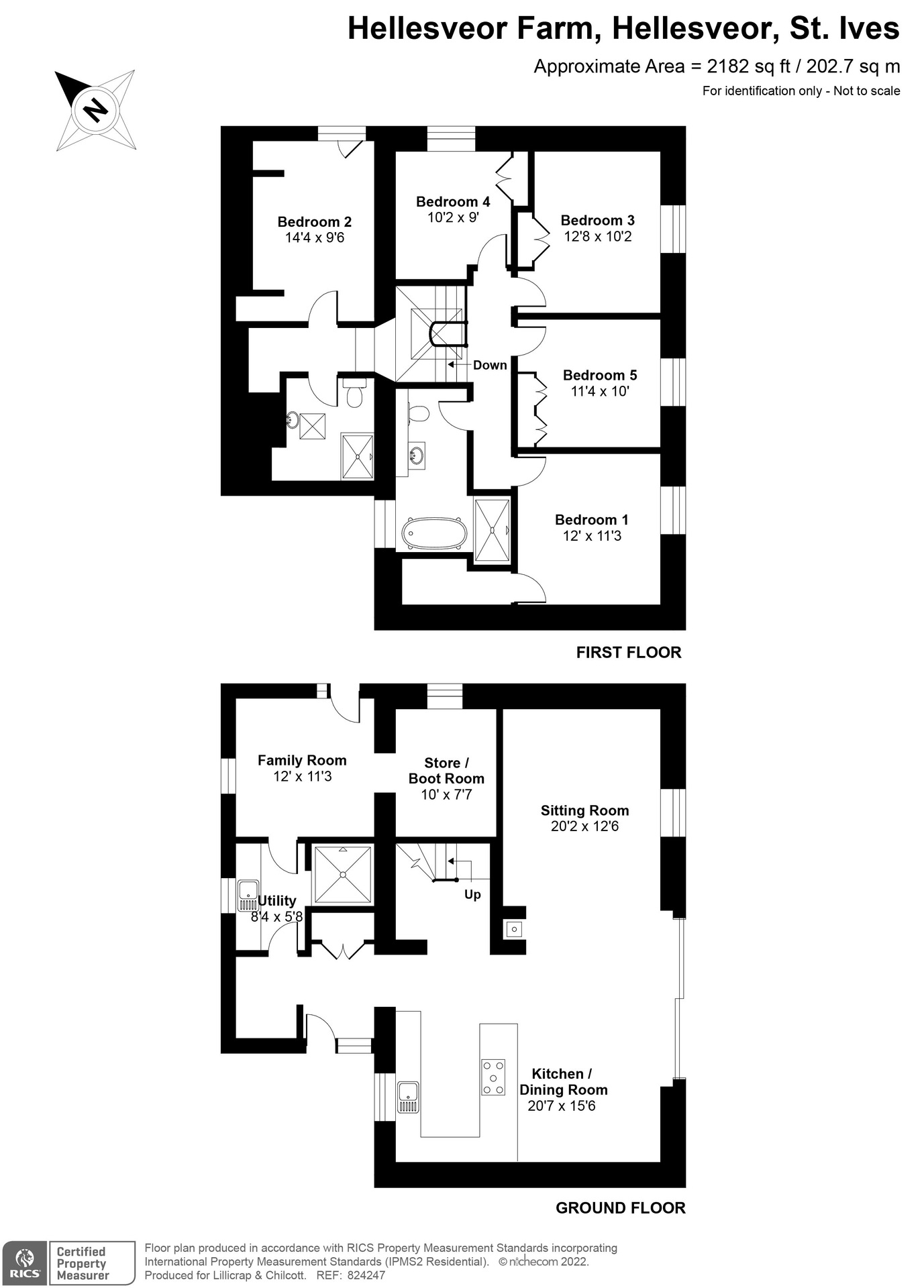 Hellesveor Farm, St. Ives floorplan