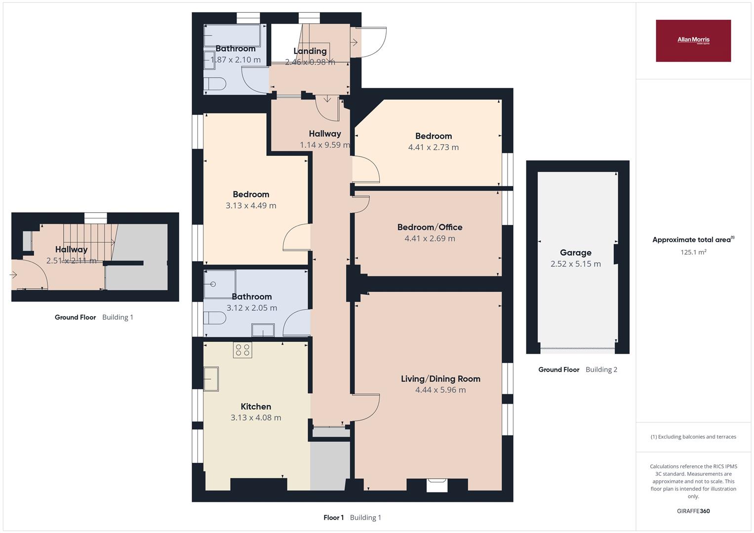 6 Cowleigh Court, 87 Cowleigh Road, Malvern floorplan