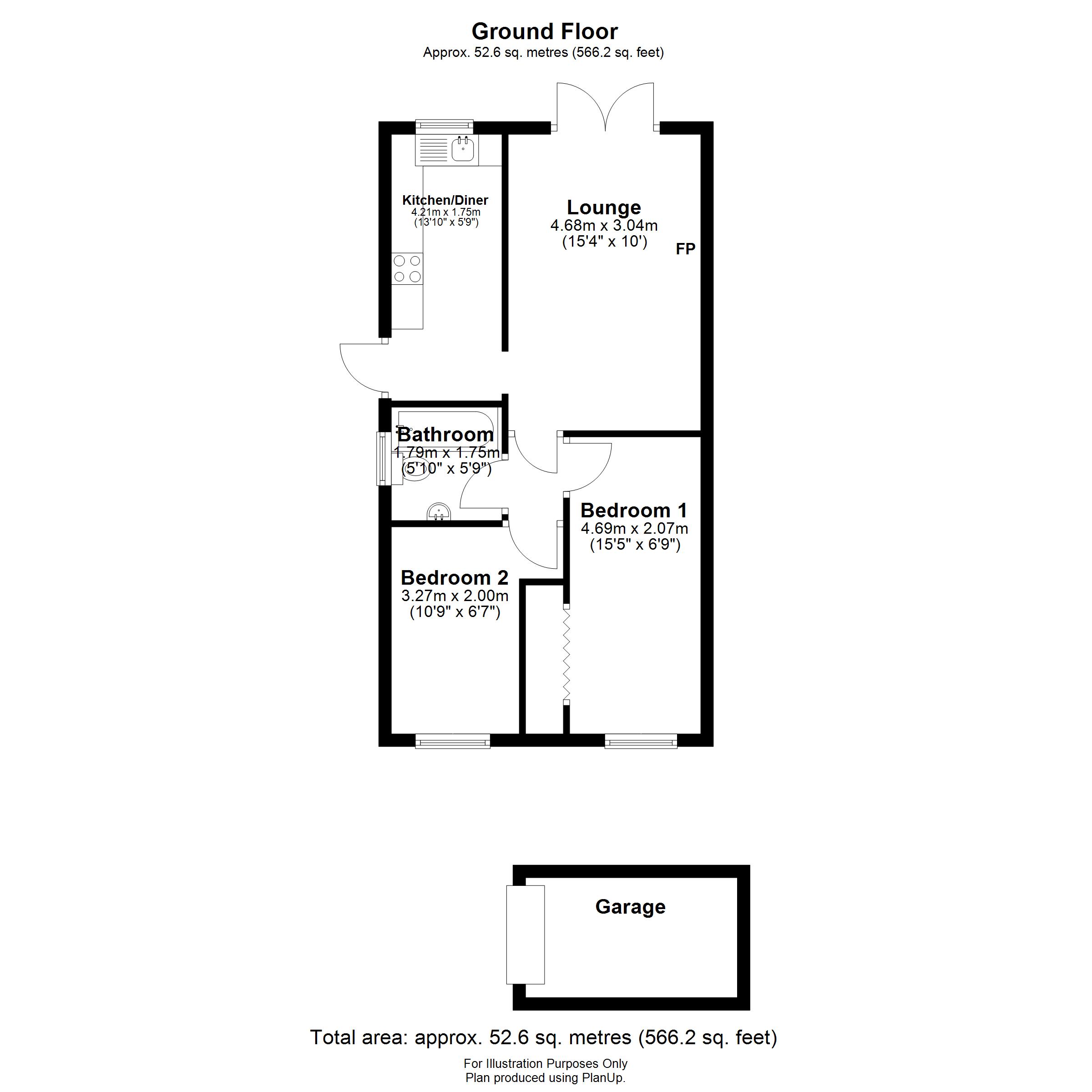 31, Villa Close, Lincoln floorplan