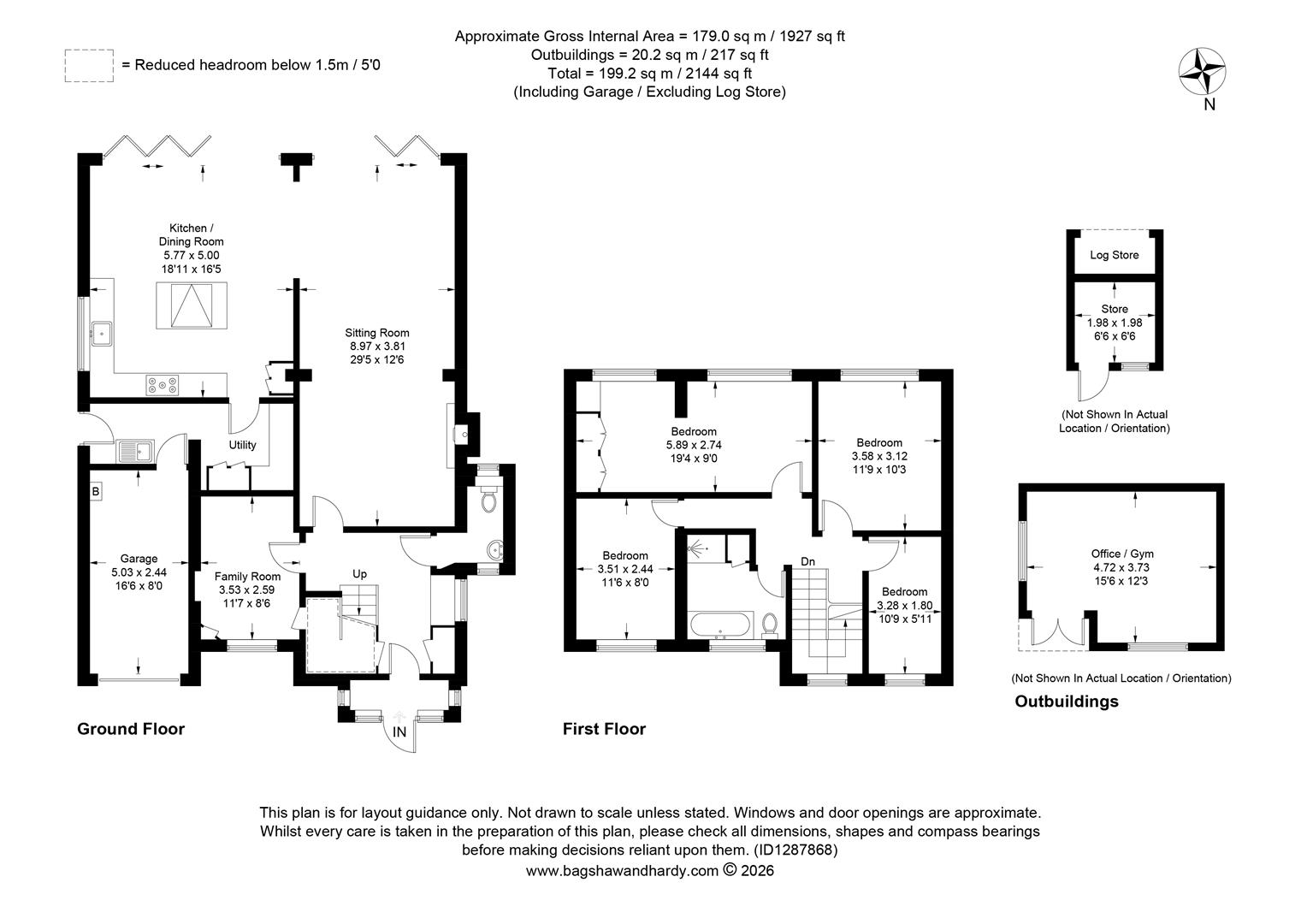 54, Northey Avenue, South Cheam floorplan