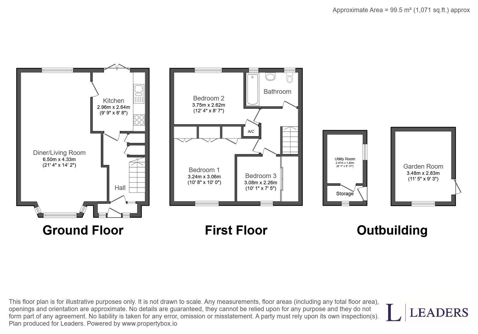 3, Springfield Avenue, Brentwood floorplan
