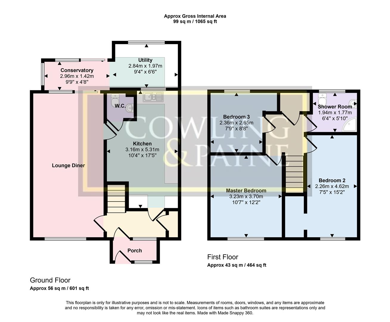 66, Arundel Road, Wickford floorplan