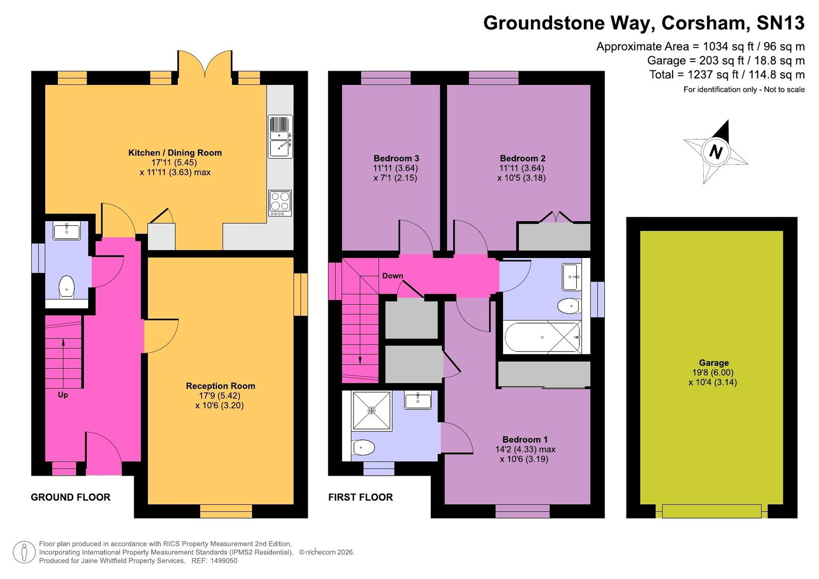 17, Groundstone Way, Corsham floorplan