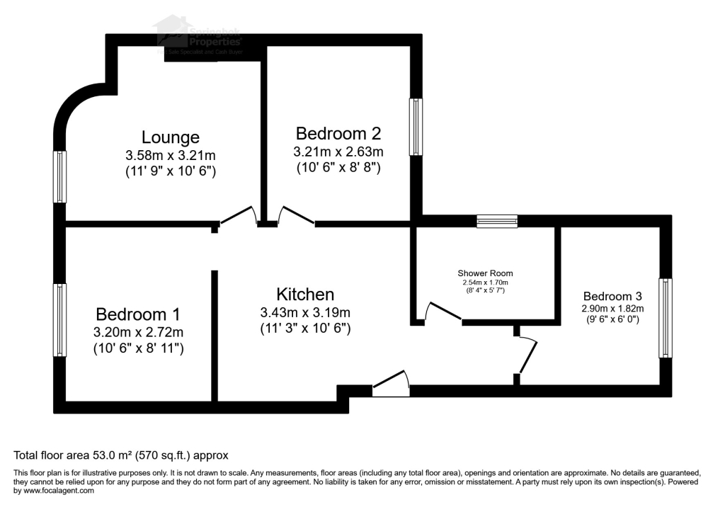 20, Melmore Gardens, Cirencester floorplan