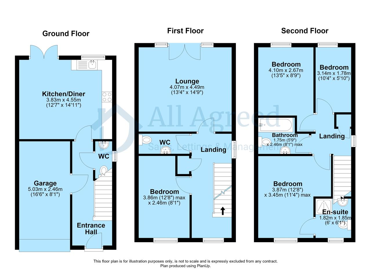 62, James Street, Alfreton floorplan